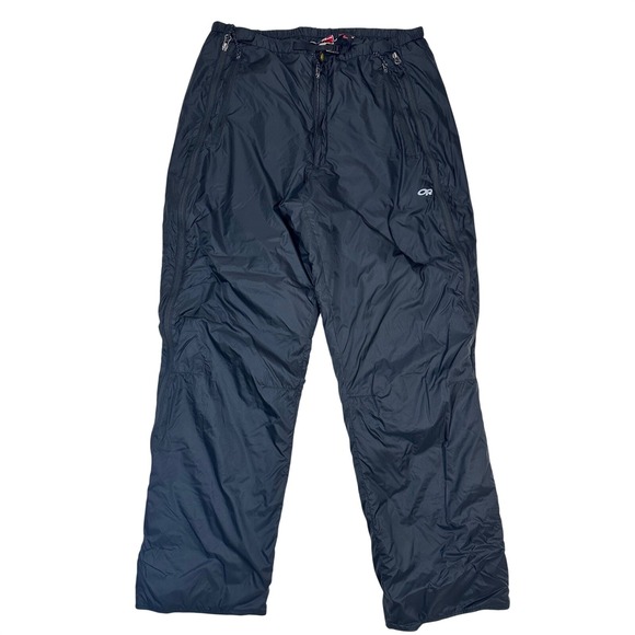 Outdoor Research PrimaLoft Mens Black Insulated Ski Snow Pants Winter size XL